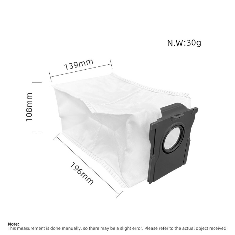 Set accesorii pentru Dreame D20 Plus cu saci de praf