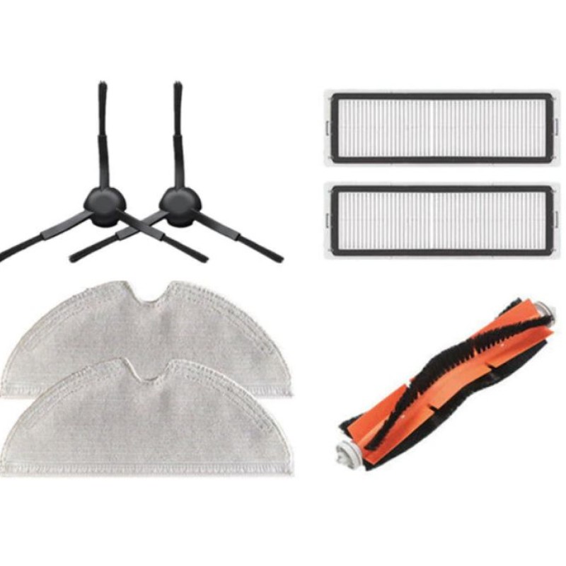 Set accesorii pentru Dreame D9 / L10 Pro cu perii albe