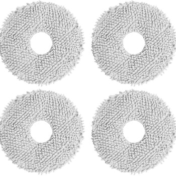 Lavete mop originale pentru Dreame L10/20/30/40/50 series /X 30/40/50 series/ Xiaomi X10+/ X20 series/ 5 / 5 Pro/ 5C/ S40 Pro – Set de 4 bucăți
