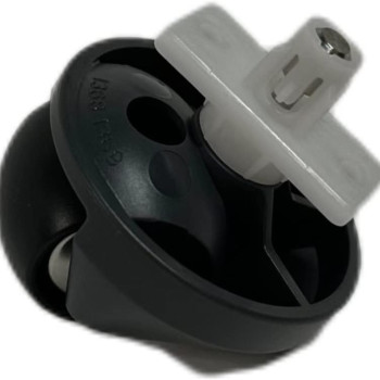 Roată frontală pentru Roborock S5, S6, Q5, Q7, Q8, S7, S8 neagră