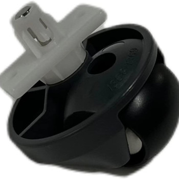 Roată frontală pentru Roborock S5, S6, Q5, Q7, Q8, S7, S8 neagră