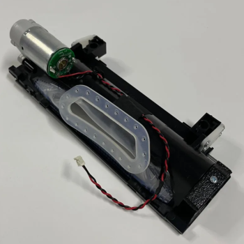  Cutia de viteze cu perii principale pentru Roborock Q7 / Q7 Max negru