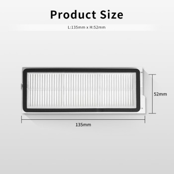 Filtre HEPA originale pentru Roborock Q Revo S / MaxV / Pro / Plus / Curv