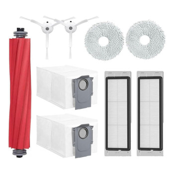 Set accesorii pentru Roborock Q Revo cu perii albe