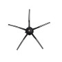 Set 2 perii siliconice laterale compatibile Roborock S-serie / Q-serie Negru 