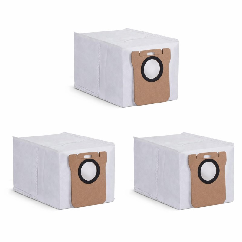 3 Buc. Saci de praf pentru Xiaomi Robot Vacuum X10 / X10+/ X20+/ X20 Pro/ X20 Max/ 5/ 5 Pro/ S20+/ H40/ H50 Pro/ JONR T5 Pro Gen2
